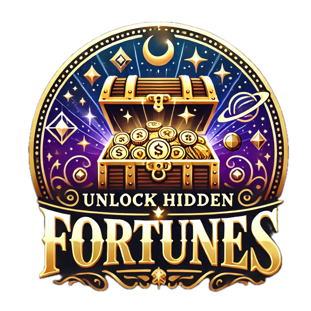 Unlock Hidden Fortunes Logo